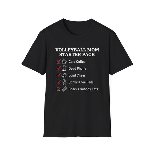 Volleyball mom starter pack T-Shirt