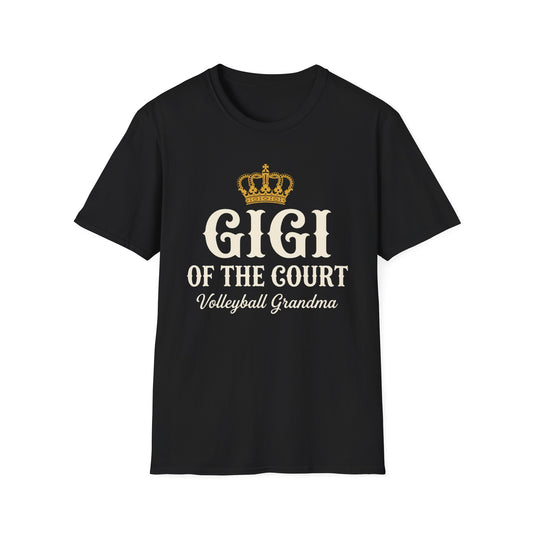 Gigi of the court volleyball grandma T-Shirt