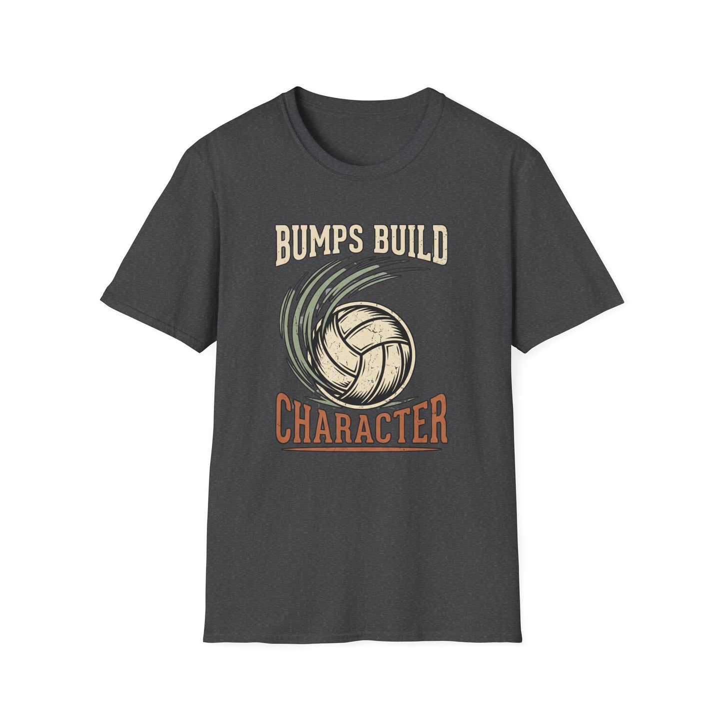 Bumps build character volleyball T-Shirt