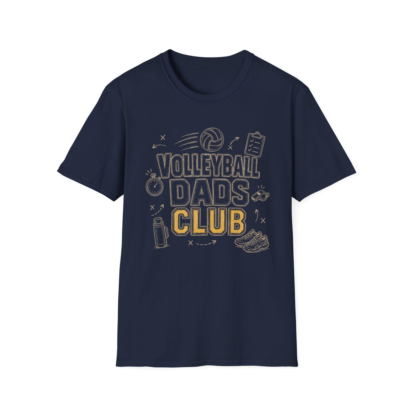Volleyball dads club T-Shirt