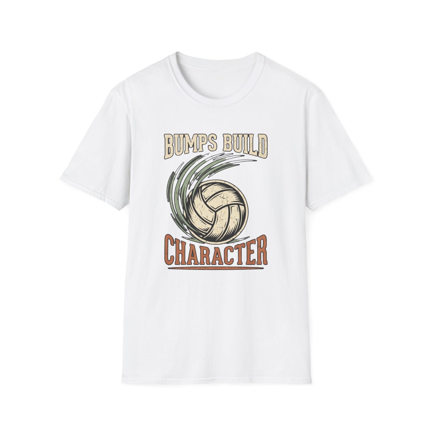 Bumps build character volleyball T-Shirt
