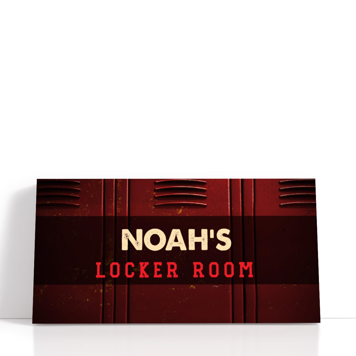 Personalized Locker Room Basketball Wall Art
