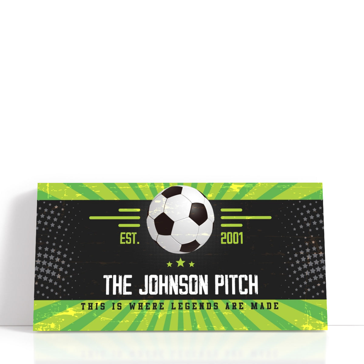 Personalized This Is Where Legends Are Made Soccer Wall Art