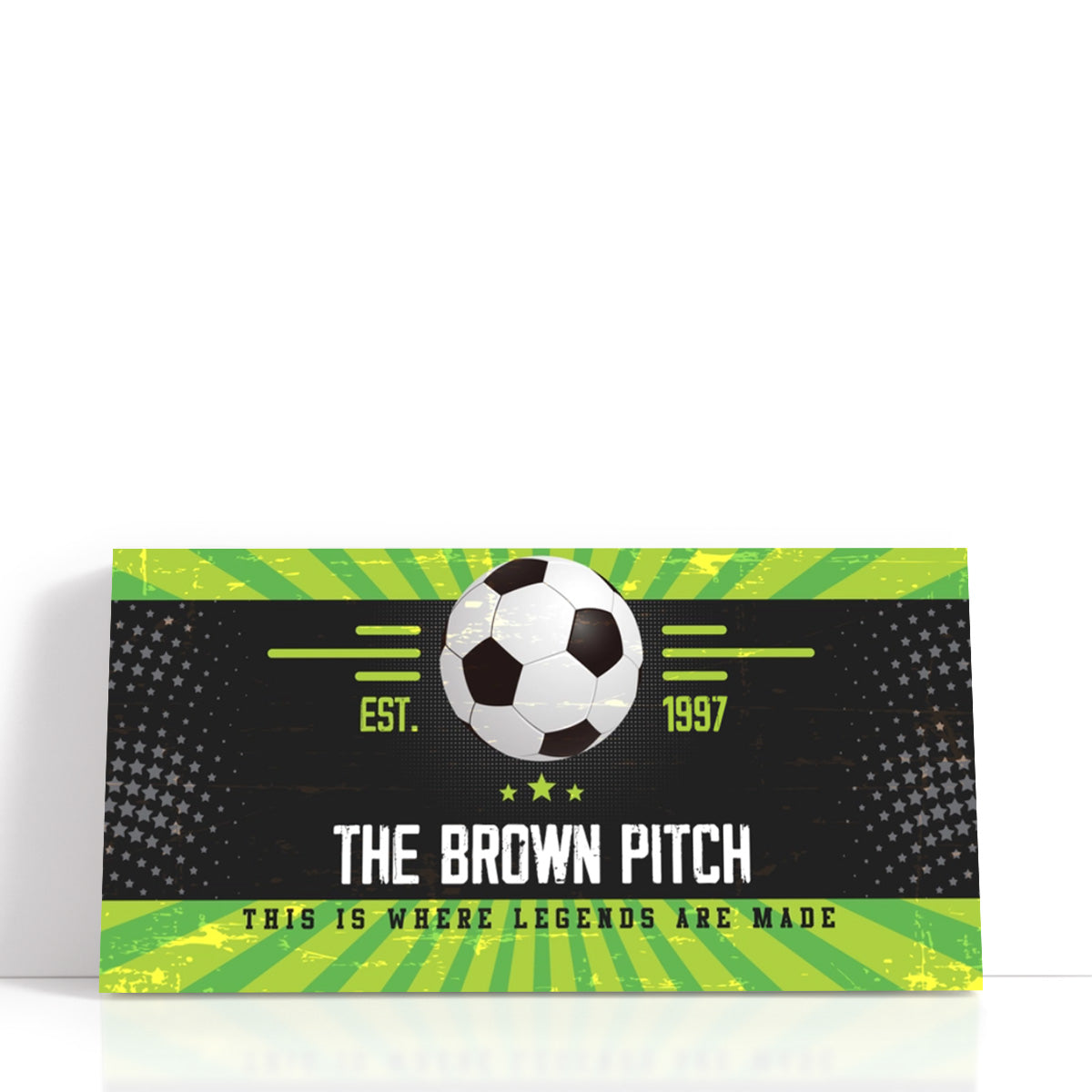 Personalized This Is Where Legends Are Made Soccer Wall Art