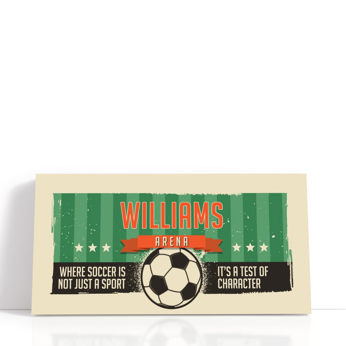 Personalized Where Soccer Is Just Not A Sport Wall Art