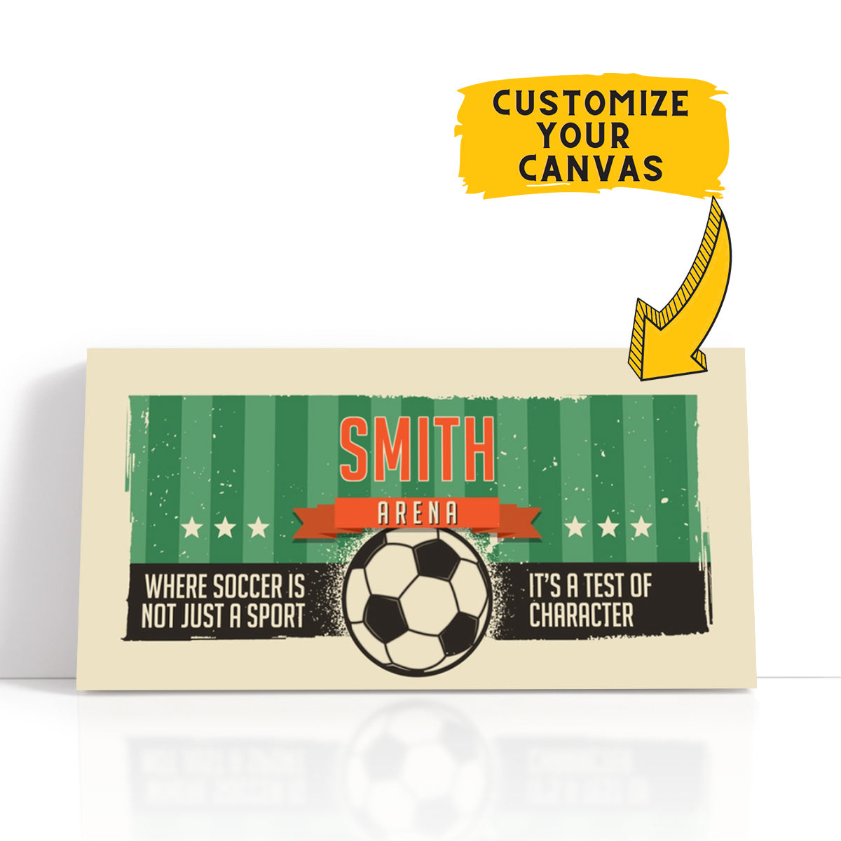 Personalized Where Soccer Is Just Not A Sport Wall Art