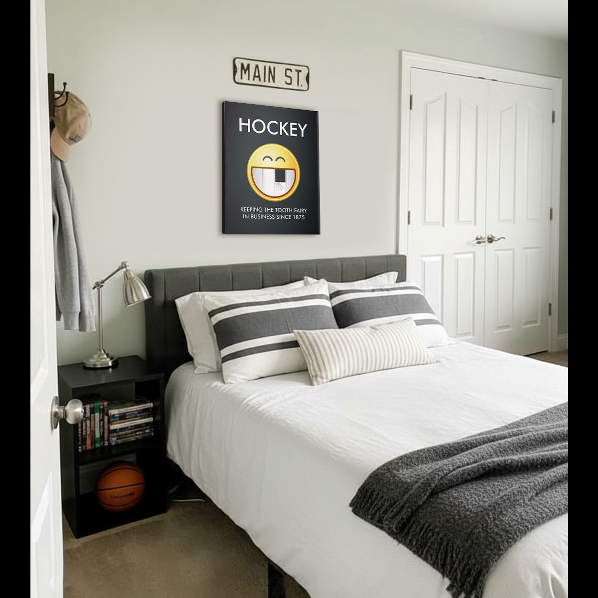 Keeping the Tooth Fairy in Business Since 1875 - Hockey Wall Art