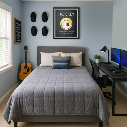 Keeping the Tooth Fairy in Business Since 1875 - Hockey Wall Art